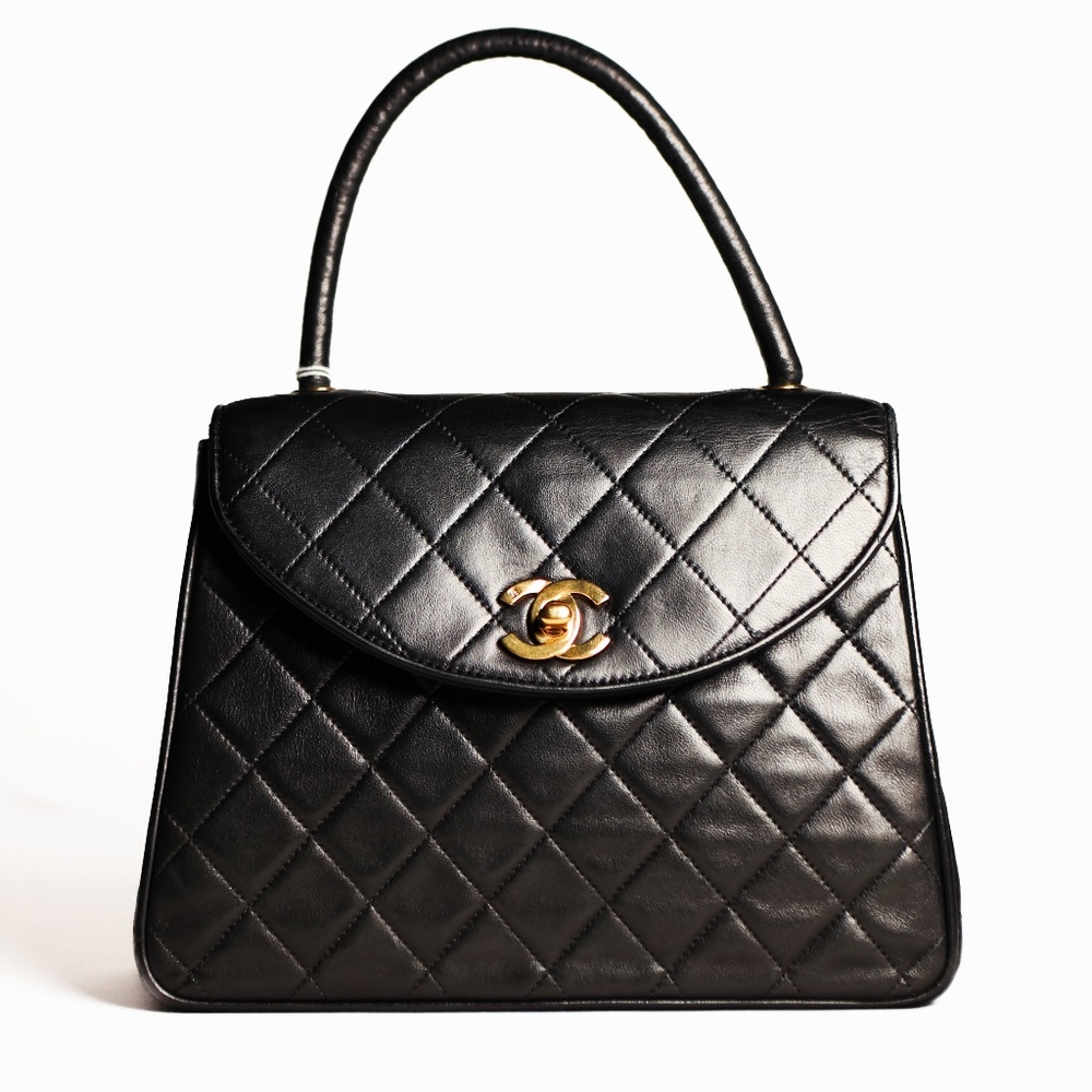 RARE CHANEL Vintage 1997 Top Handle Bag